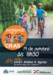 Read more about the article “Pedalando com o Cras” acontece neste sábado (19)