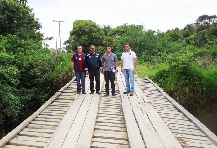 You are currently viewing Guaramirim recebe pontes de concreto