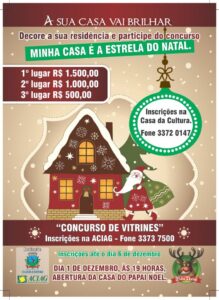 Read more about the article Prefeitura lança concurso “Minha Casa É a Estrela do Natal”