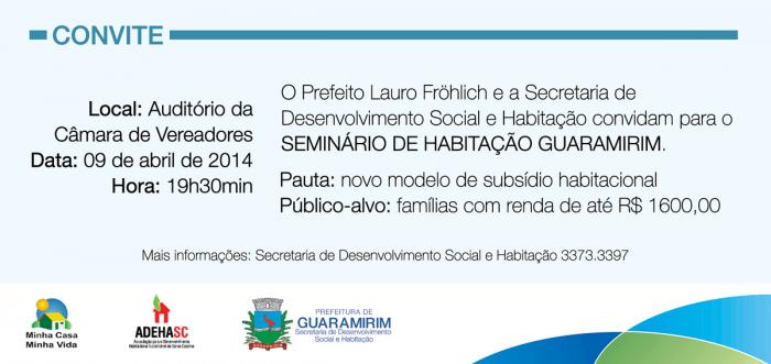 You are currently viewing Seminário de Habitação de Guaramirim