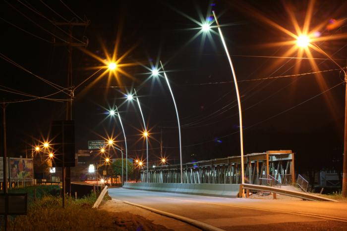 You are currently viewing Ponte do Portal conta com iluminação do tipo LED