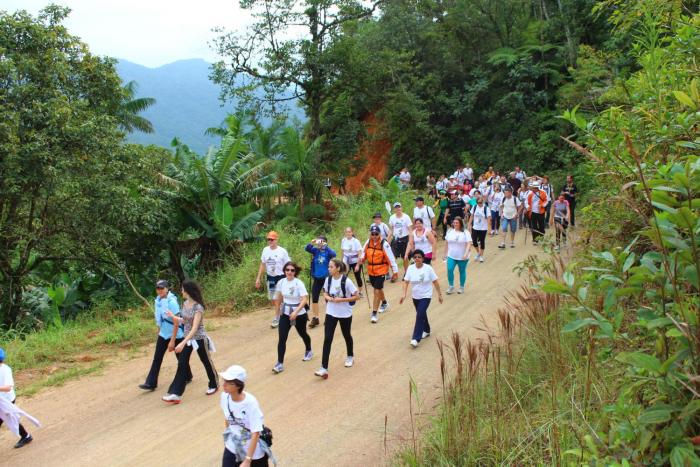 Read more about the article Caminhada de domingo atraiu cerca de 80 participantes