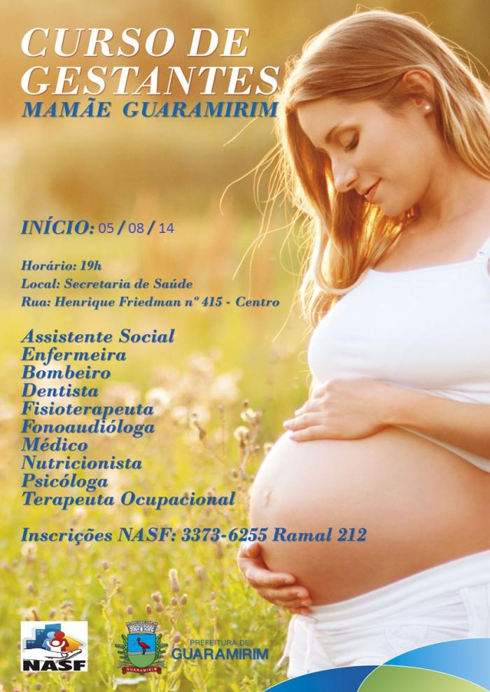 Read more about the article Insciçoes abertas para curso de gestantes "Mamãe Guaramirim"