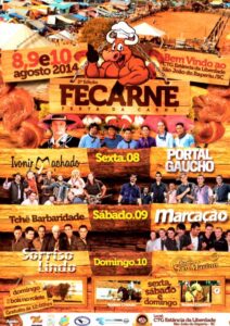 Read more about the article São João do Itaperiú: 2ª FECARNE – Festa da Carne 2014