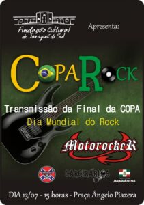 Read more about the article Fundação Cultural promove a “CopaRock” neste fim de semana