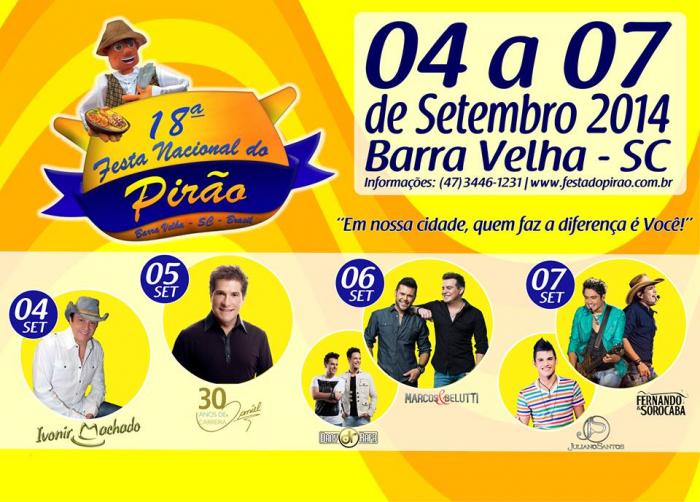 Read more about the article 18ª Festa Nacional do Pirão de Barra Velha