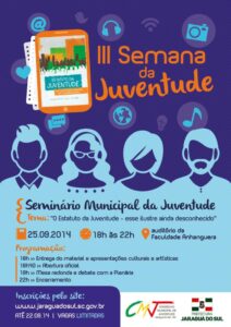 Read more about the article III Semana Municipal de Juventude/ Seminário Municipal de Juventude