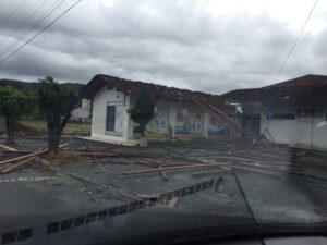 Read more about the article Temporal provoca destruição em Guaramirim