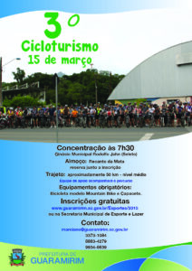 Read more about the article Guaramirim terá o 3º Cicloturismo