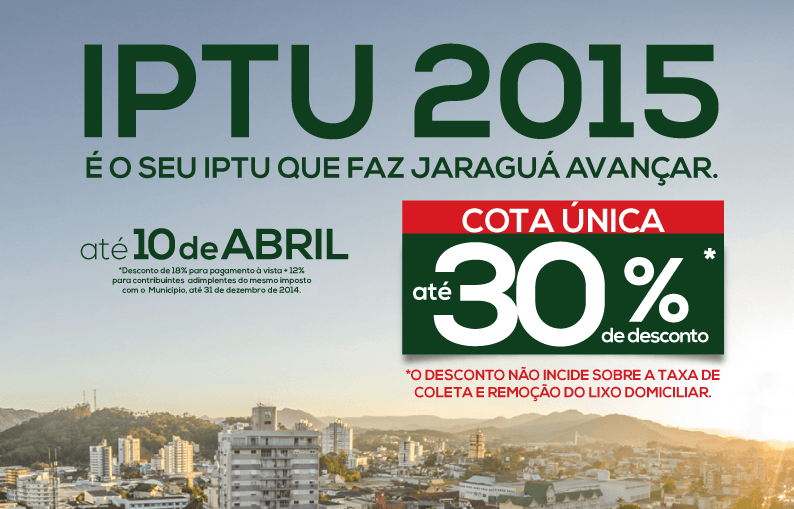 You are currently viewing PMJS espera arrecadar R$ 18 milhões com pagamento à vista do IPTU